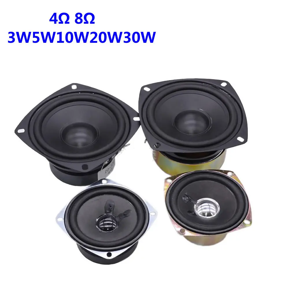 Small speaker 4Ω 8 ohm 3W5W10W15W20W30W subwoofer bluetooth audio speaker mini children\'s toy high school subwoofer