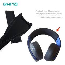 Whiyo 1 pcs of Bumper Head Pads for PS4 PS3 PS Vita for Sony PlayStation Gold Wireless Headbands Cushion Pads Earpads
