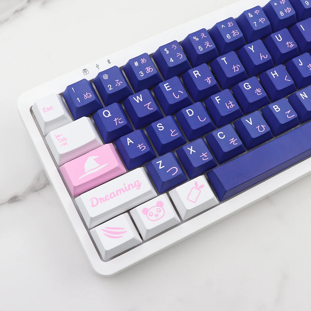 Teclas de subcama para interruptores MX FL980, Teclado mecánico gmk, tecla de perfil Cherry, tema GMK-KEY Dreaming Girl, PBT Dye