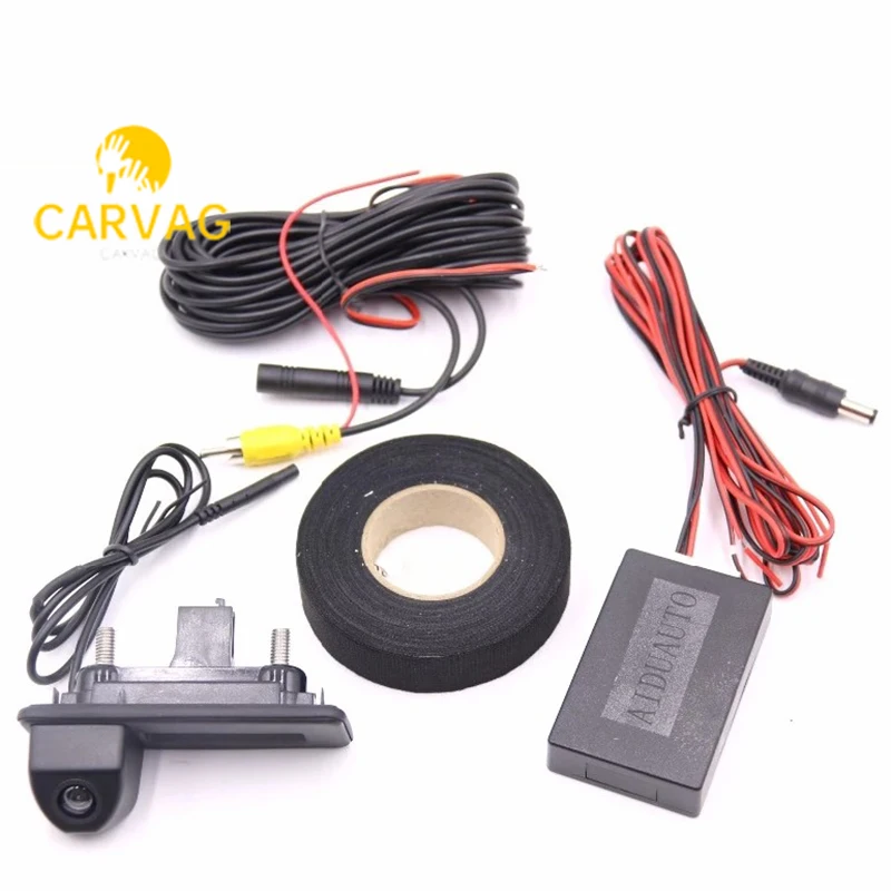 Для Roomster Fabia Octavia Yeti Superb RCD330 RCD330 PLUS 187A 187B ручка багажника автомобиля реверс AV ЗАДНЯЯ КАМЕРА