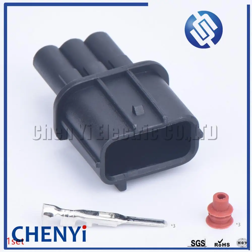 3 Pin Automotive waterproof connector Female or Male harness plug 6189-0596 For Honda K-Series 05-06 VSS Vehical Speed Sensor