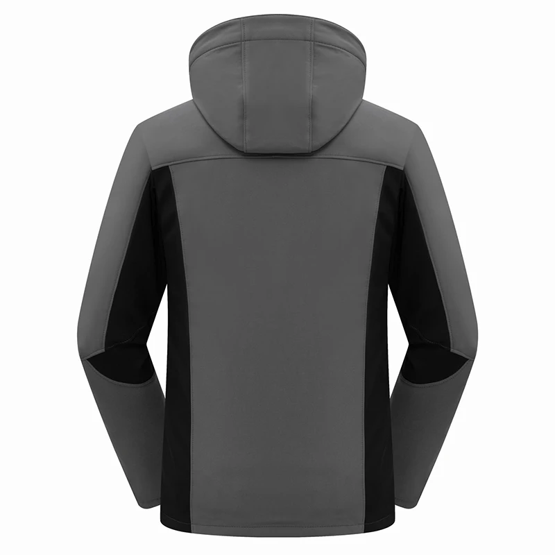 Imagem -02 - Cabolsa Térmico de lã Softshell Masculino à Prova de Vento Impermeável Cabolsa Esportivo Tops ao ar Livre Personalizar Caminhar Camping Esqui Inverno 2023