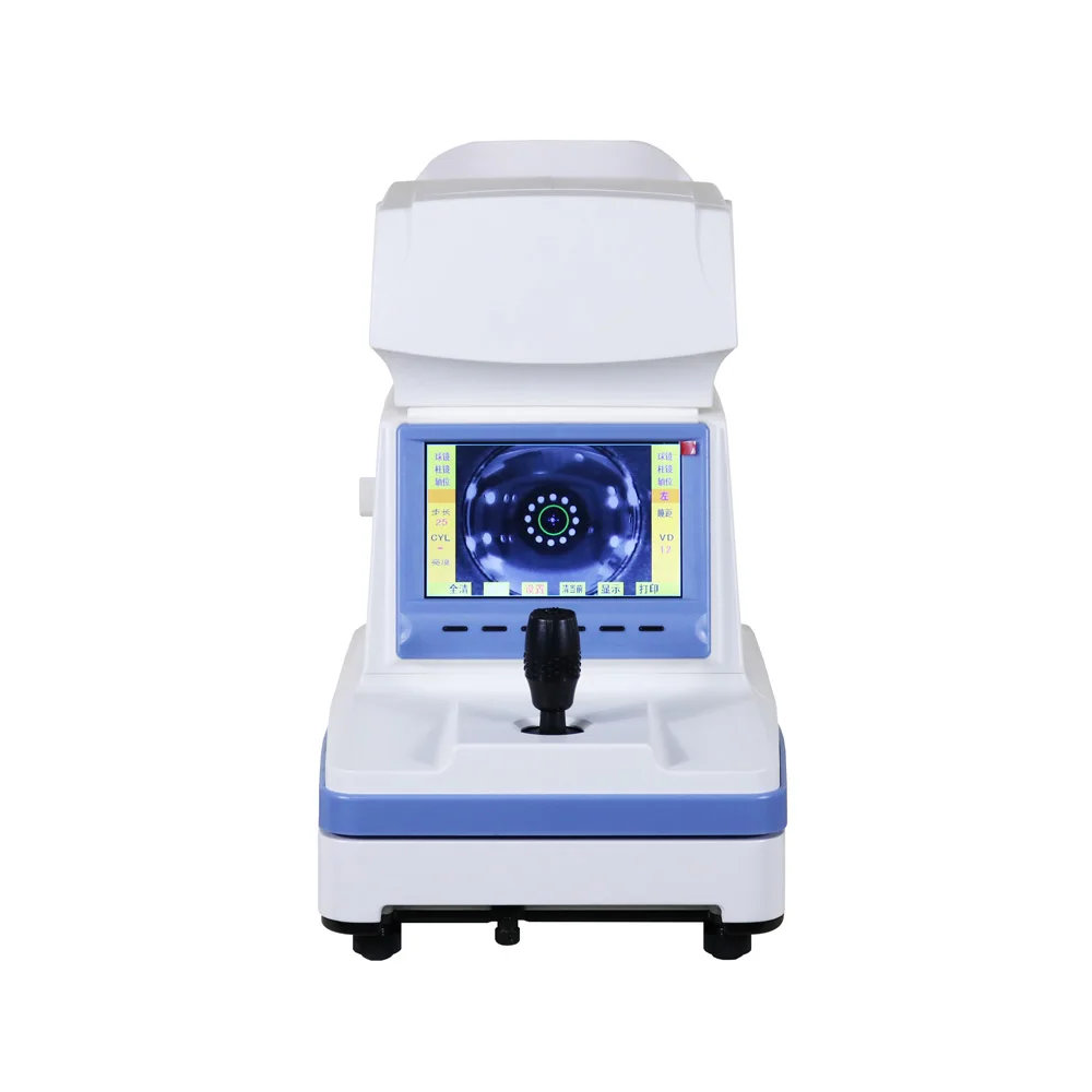 7Inch High Precision Color Screen Ophthalmology Optometry Equipment SJR-9900A Color Screen Computer Optometer Auto Refractometer