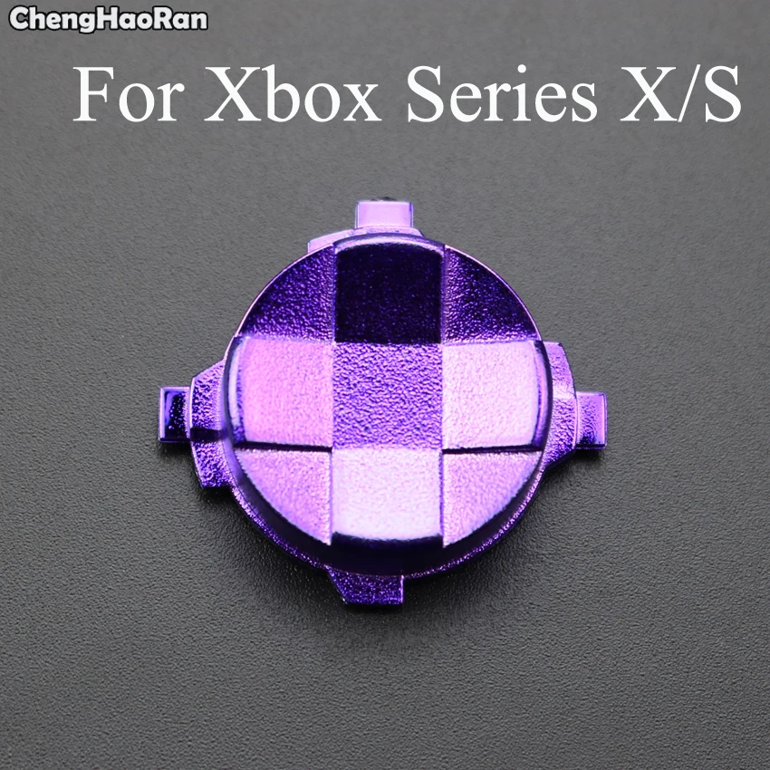 ChengHaoRan สำหรับ Xbox Series X/S Controller อุปกรณ์เสริมแม่พิมพ์ทำขนมทิศทางปุ่มอลูมิเนียม D-Pad ปุ่มเปลี่ยน