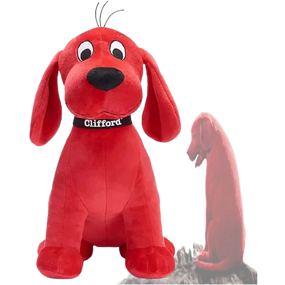 

Clifford The Big Red Dog Plush Toy Cartoon Anime Plushie Figure Soft Stuffed Animal Puppy Doll Gift for Fans Girls Birthday