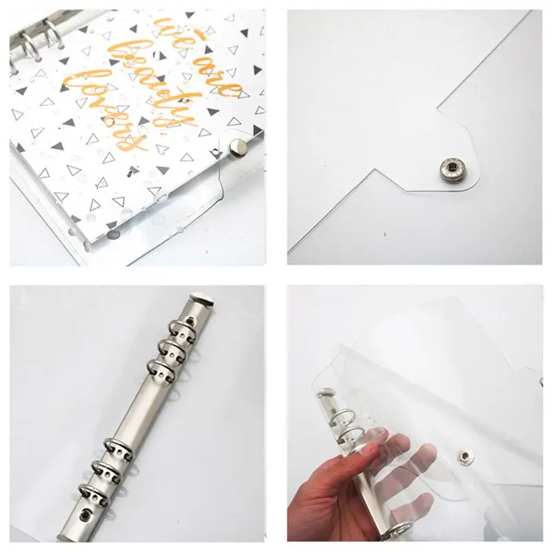 A5 A6 Star Loose Leaf Binder Notebook Inner Core Cover Journal Planner Office Stationery Supplies