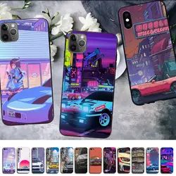MaiYaCa Japan JDM Car AE86 Vaporwave Phone Case for iphone 13 11 12 pro XS MAX 8 7 6 6S Plus X 5S SE 2020 XR cover