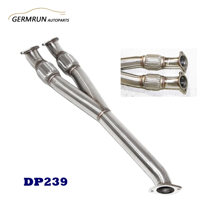 

Racing Performance SS Catless Exhaust Downpipe Y-pipe fit for Niss@n 04-15 GTR GT-R R35