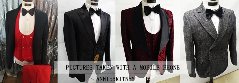 Setelan pernikahan abu-abu mode kustom untuk pria jas ekor pengantin pria klasik Formal blazer tuksedo pria Slim Fit trajes de hombre kim도