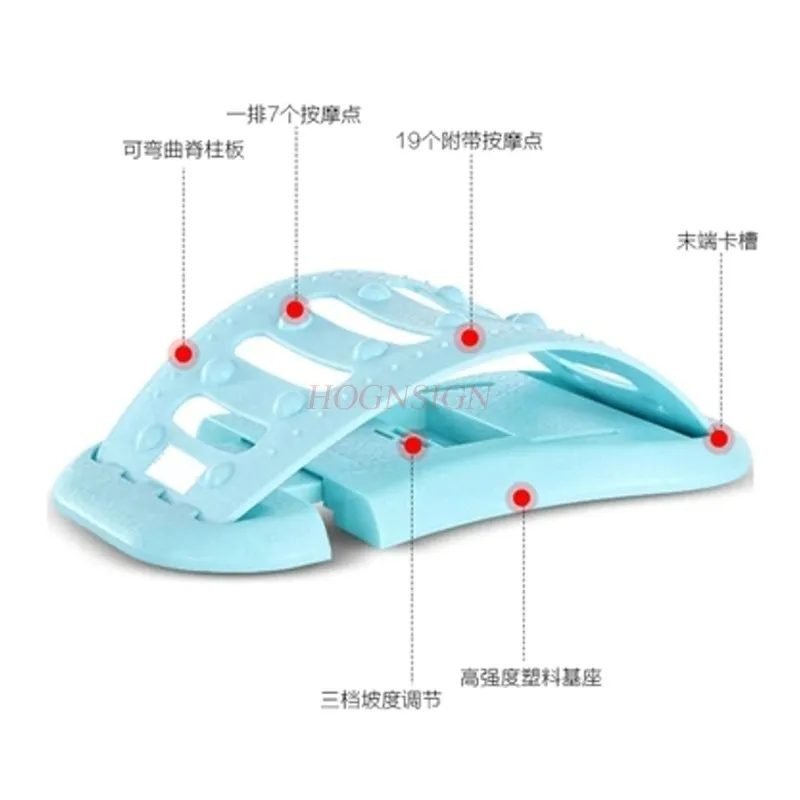 stretching devices Waist Traction Device Care Bed Frame Lumbar Disc Massager Protruding Spinal Hunchback Waists Back Massage