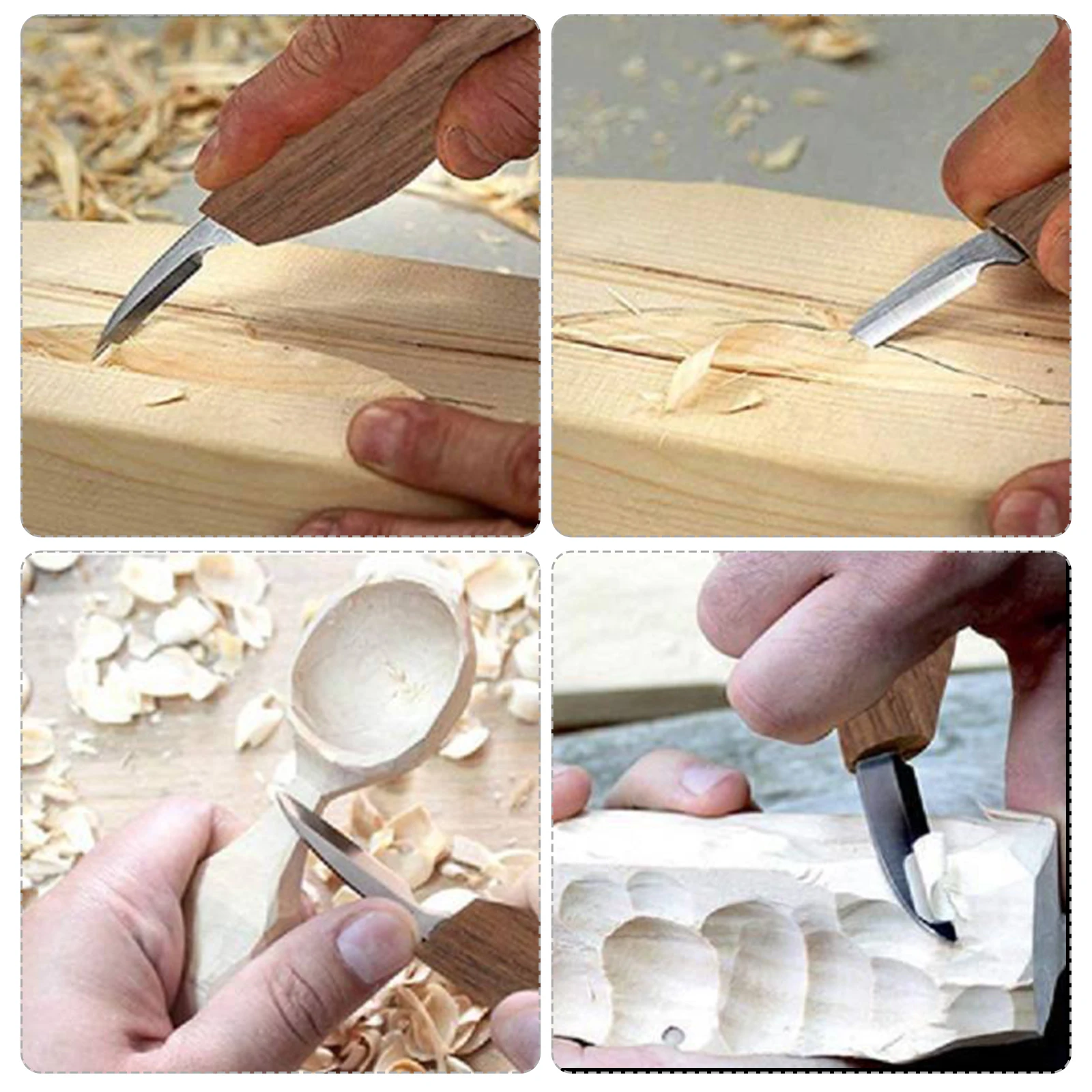 1 pz lavorazione del legno faggio manico ovale Scimitar coltello dritto coltello da intaglio casa raschietto per legno intaglio coltello dritto strumento di intaglio