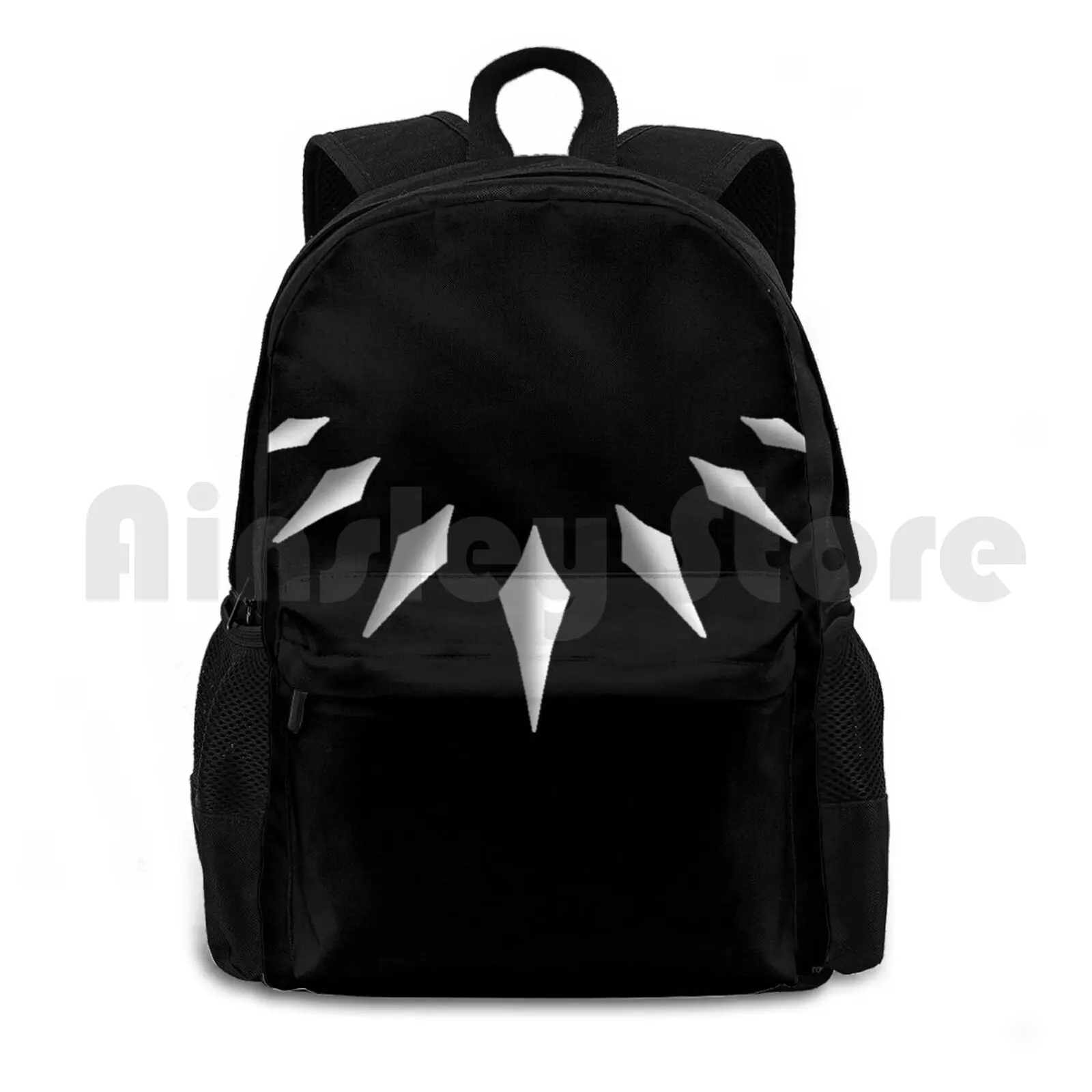 Bow To The King Outdoor Hiking Backpack Riding Climbing Sports Bag Tchalla Golden Wakanda Infinity War King Vibranium Soul