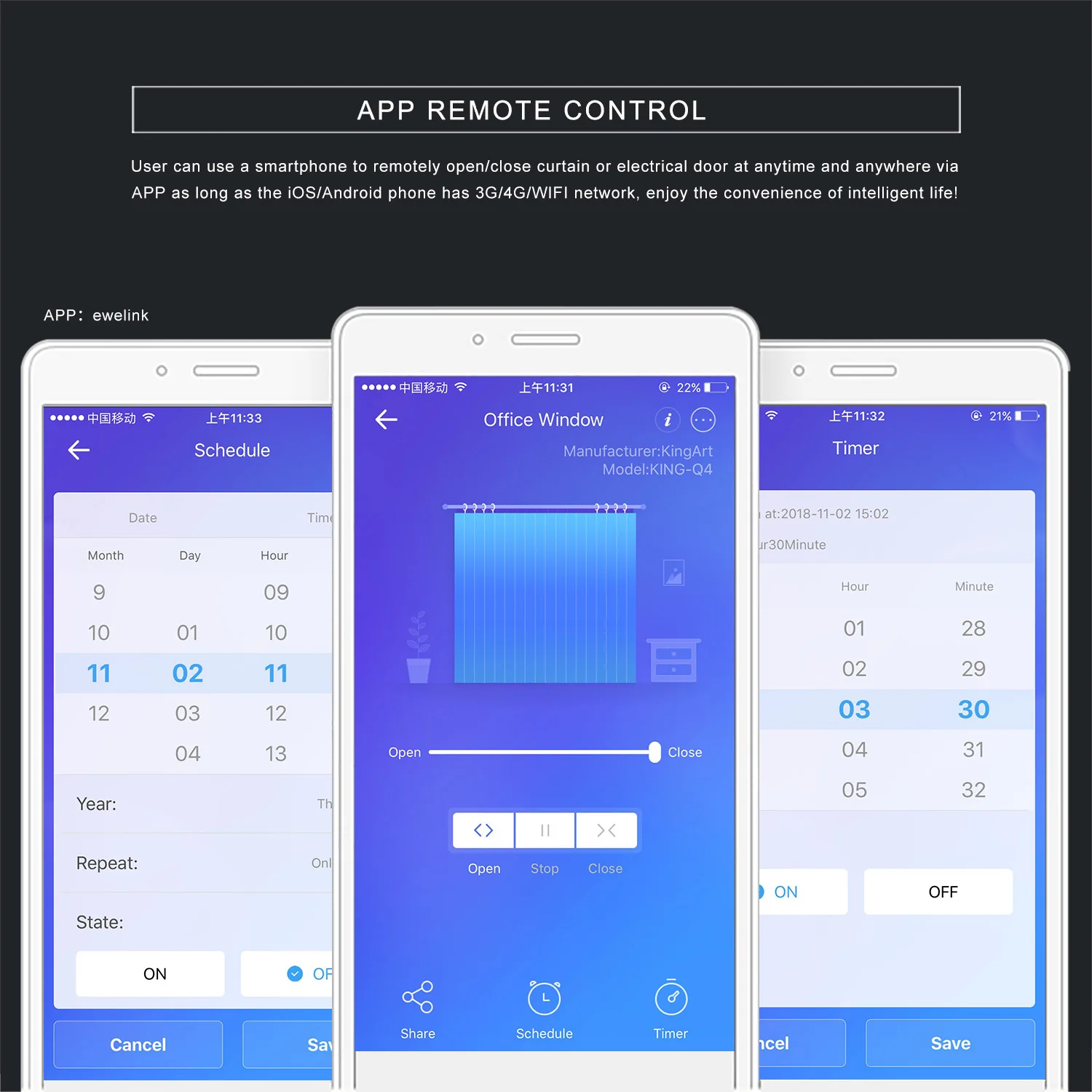 Ewelink akıllı perde motoru elektrik panjur WiFi anahtarı dokunmatik APP ses kontrolü Alexa Echo Google ev AC 110 V 220V ab/abd