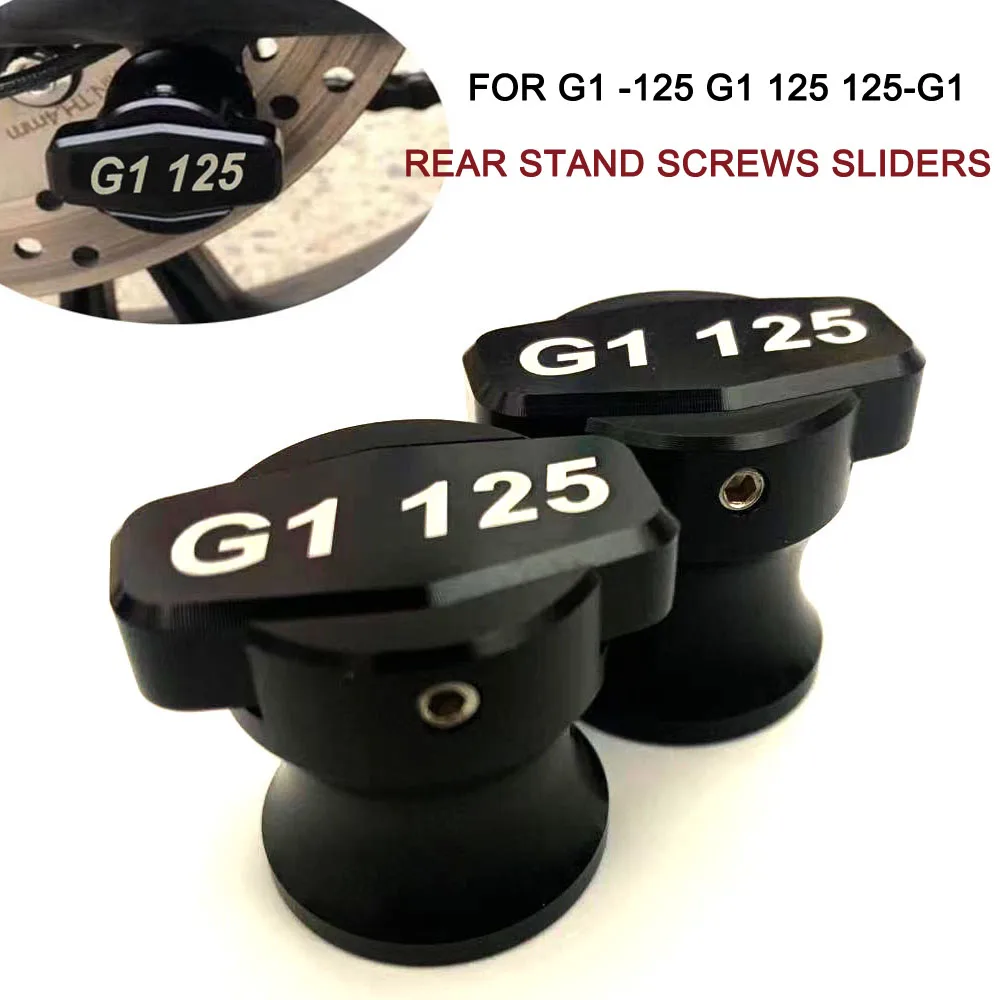 

Swingarm Spools Rear Stand Screws Sliders For Zontes G1 -125 G1 125 125-G1 G1 Motorcycle