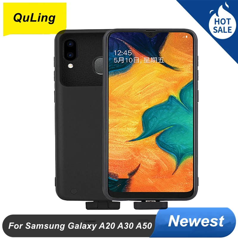 

5000 мАч для Samsung Galaxy A50 чехол для аккумулятора A20 A30 чехол для зарядки аккумулятора чехол для Samsung Galaxy A50 чехол для аккумулятора