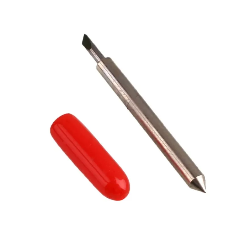Imagem -04 - Roland Corte Plotter Ferramenta Vinil Cortador Faca Lâmina Lâmina Alta Dureza Tungstênio Carboneto de Máquina-ferramenta 45 Graus 15 Pcs Lote