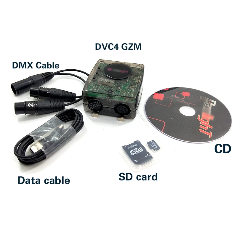 Imagem -06 - Daslight Dvc4 Gzm Dmx Controller Usb Dmx512 Discoteca Iluminação Máquina de Nevoeiro Par Led Rgbw para Dmx Stage Light