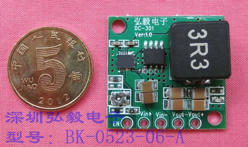 سيارة/راديو/LED امدادات الطاقة تيار مستمر/تيار مستمر وحدة تنحى 12 فولت إلى 9 فولت 5 فولت 3.3 فولت الحالي 6A
