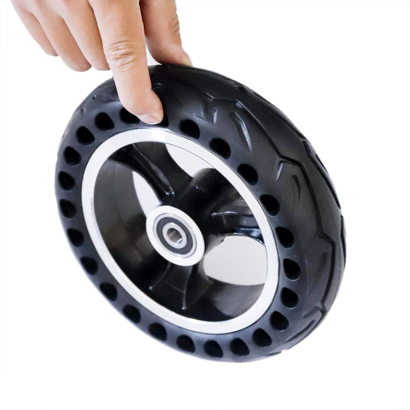 

200x50 SOILD WHEEL FOR Electric Scooter Tyre With Wheel Hub 8" Scooter Tyre Aluminium Alloy Wheel Electric Vehicle