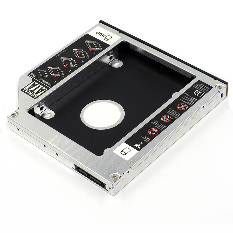 2. ° disco duro HDD SSD SATA Caddy para Dell Vostro, 12,7, 3400, 3450, 3460, 3500, 3550, 3555, 3560, 3700