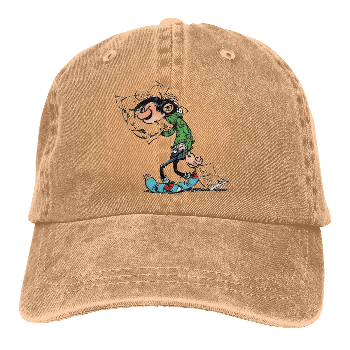 

Sleepy The Baseball Cap Peaked capt Sport Unisex Outdoor Custom Gaston Lagaffe Anime Hats