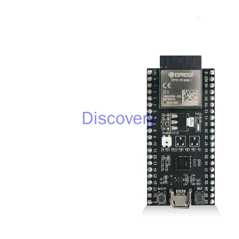 

ESP32-S2-DEVKITM-1 Is Equipped with ESP32-S2-Mini-1/1U Module