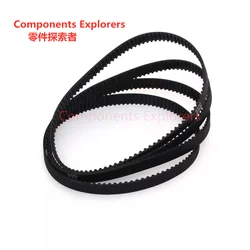 2GT Timing Belt Length 300 302 308 320 330 336 340 348 350 358 360mm Width 3.5/6/9mm GT2 Closed Loop Rubber Belts For Pulleys