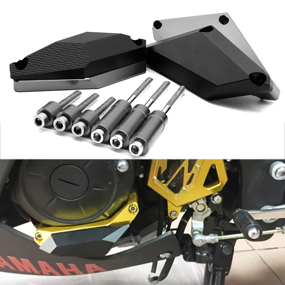 Motorcycle CNC Engine Crash Guard Stator Cover Slider Falling Protector For Yamaha XJ6 FZ6 N/S/S2/Fazer 2010-2017