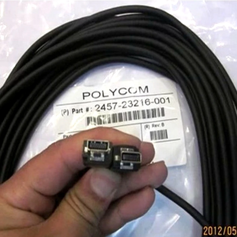 

For Polycom video conferencing Group300 310 500 550 microphone extension cord pickup line