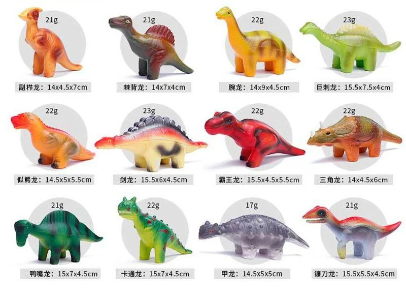 Freeship 4x6x8x12x ใหม่ไดโนเสาร์ Dino Squishy ของเล่นความเครียดบรรเทาของเล่นสำหรับปาร์ตี้ Goodie กระเป๋า Fillers Favors