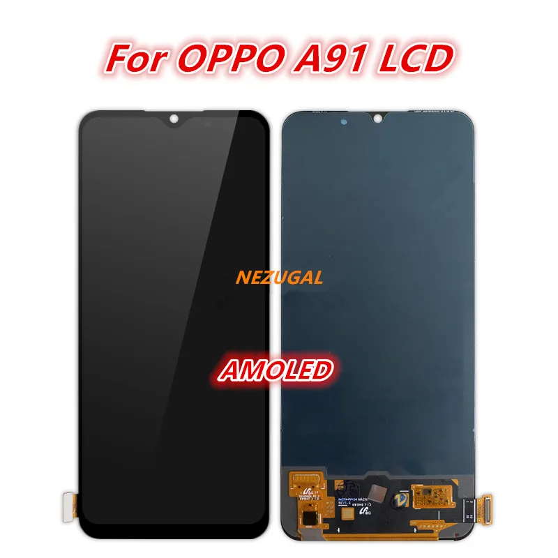 

6.4" TFT LCD For OPPO A91 LCD Display Touch Screen Digitizer Assembly Replacement For oppo CPH2001 AMOLED For a91 CPH2021 PCPM00