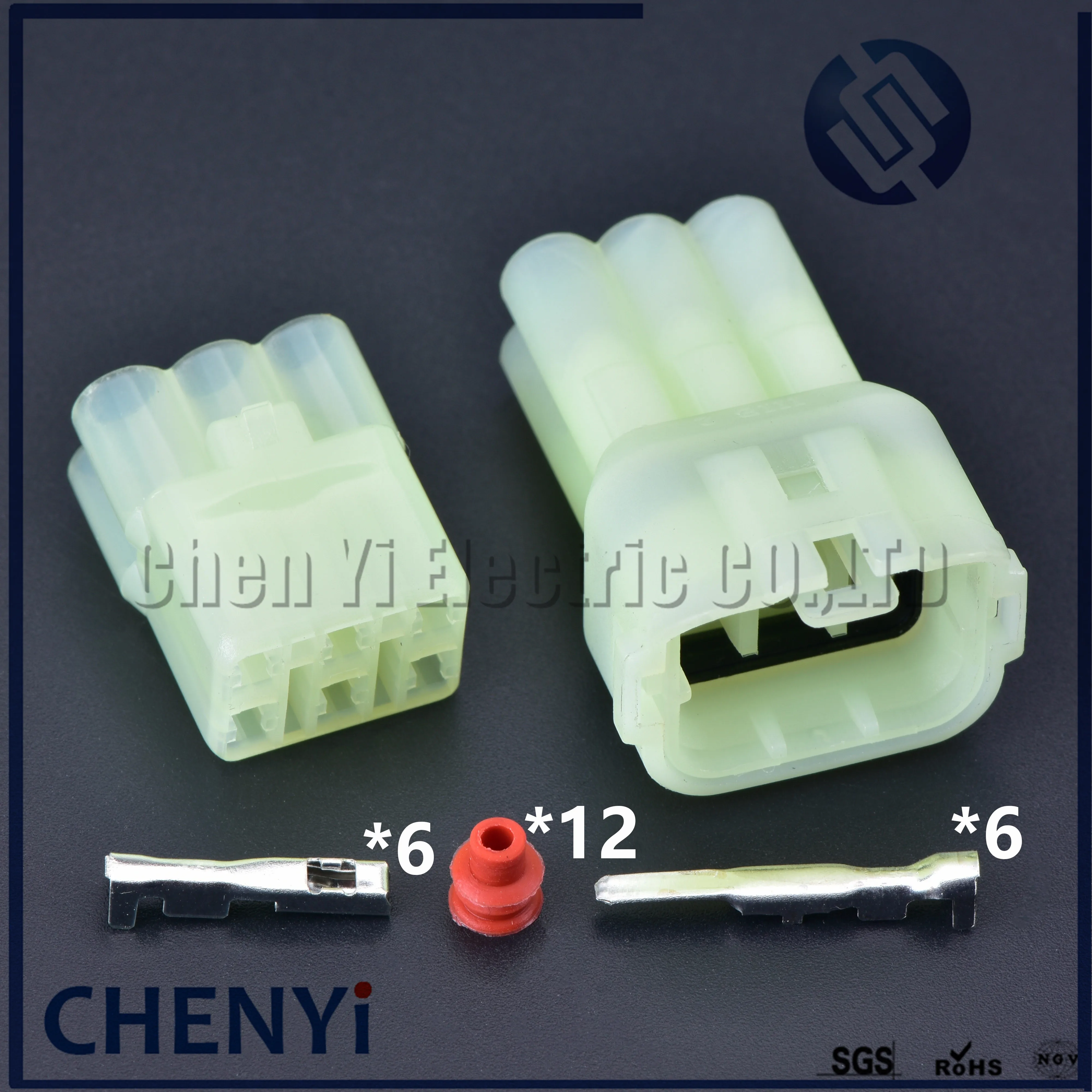 5 Sets 6 Pin HM 090 Female or Male Automotive Motorcycle Electrical waterproof Connector 6189-6171 6180-6181 For Toyota