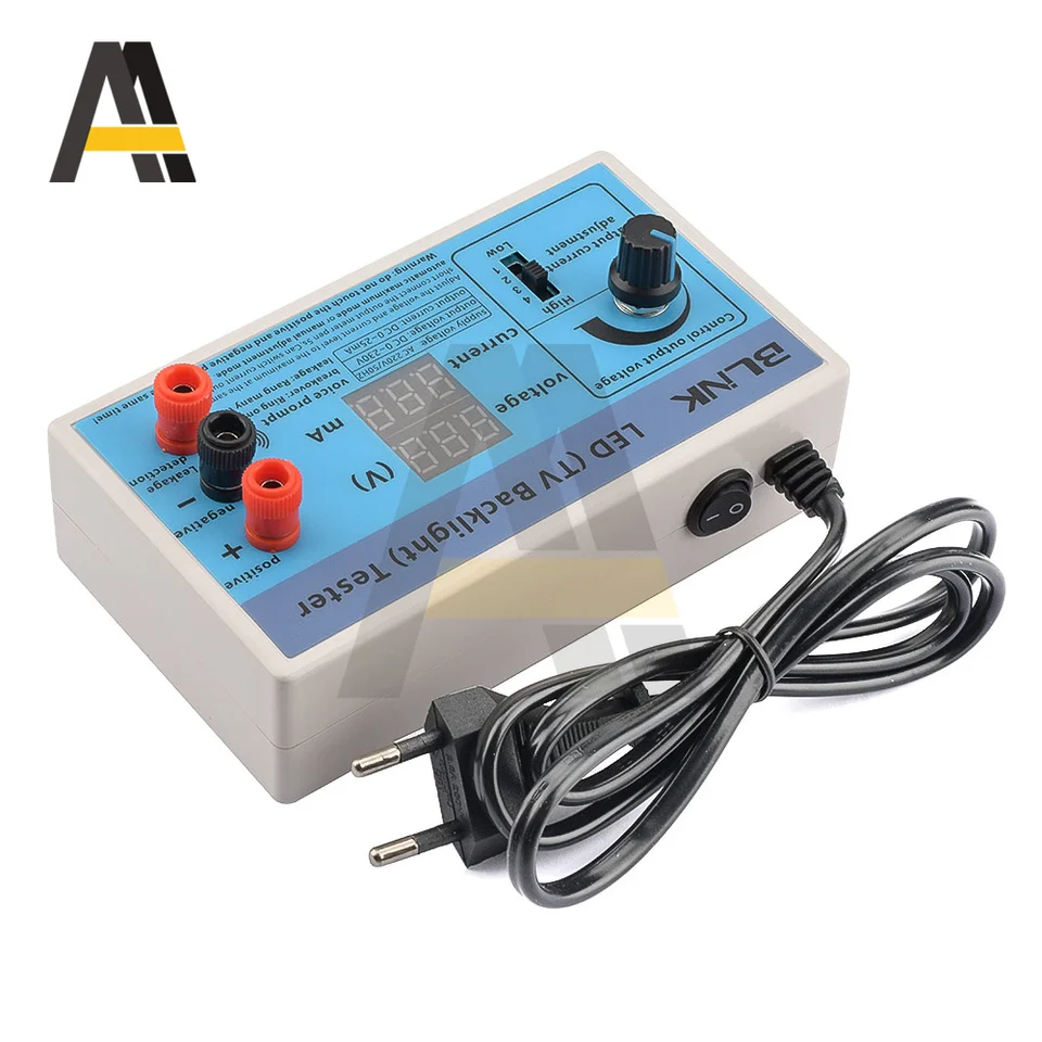 Comprobador De Retroiluminación LED De TV, Salida 0-300 V Y 0-19 V, Corriente Constante 20-50 MA, Enchufe UE, Detecta LED Defectuosos Sin Desmontar