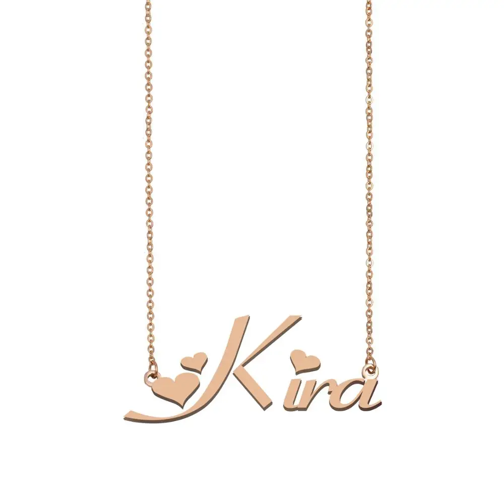 

Kira Name Necklace , Custom Name Necklace for Women Girls Best Friends Birthday Wedding Christmas Mother Days Gift