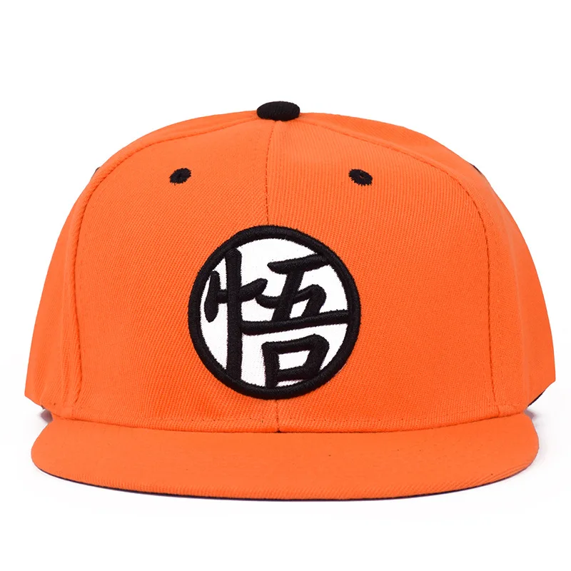 Boné Goku para homens e mulheres, chapéu de sol ajustável casual, boné snapback, rei macaco, kakarotto, cosplay