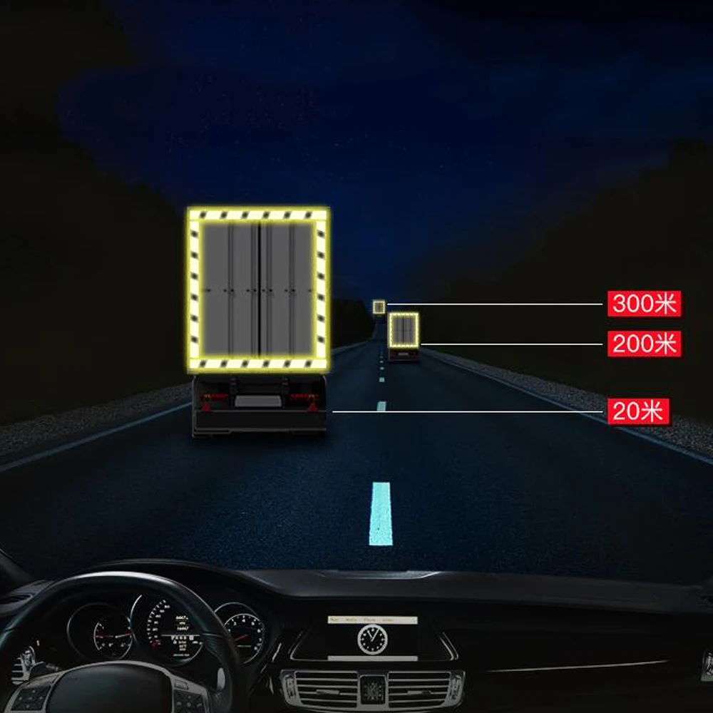 Imagem -06 - Rolo Fita Adesiva Reflexiva Segurança Cuidado Aviso para Caminhão Motocicleta Bicicleta Car Styling 5cm x 25m