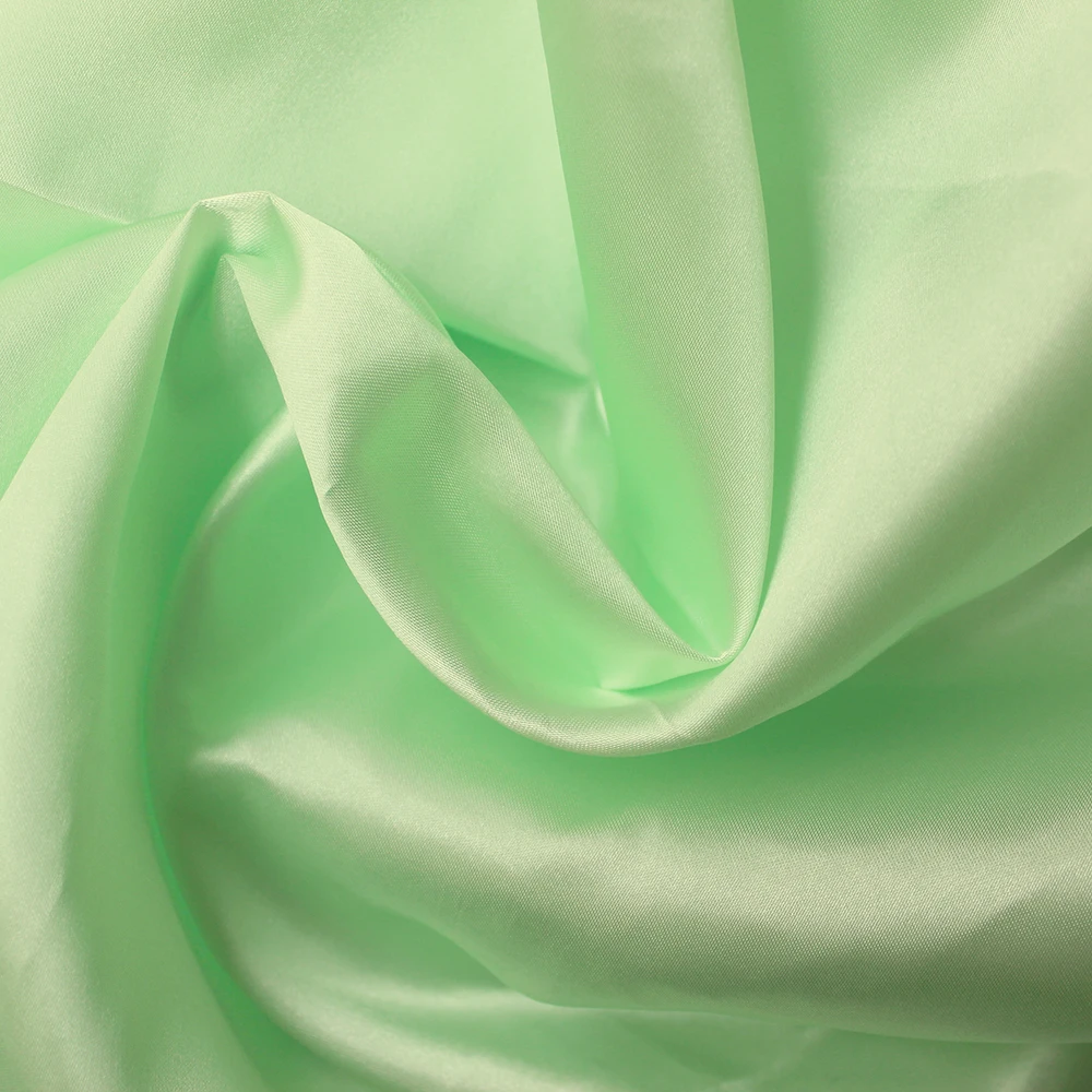 Polyester Satin Fabric Highend Simulation Silk Gift Box Lining Cloth Solid Color DIY Sewing Doll Dress