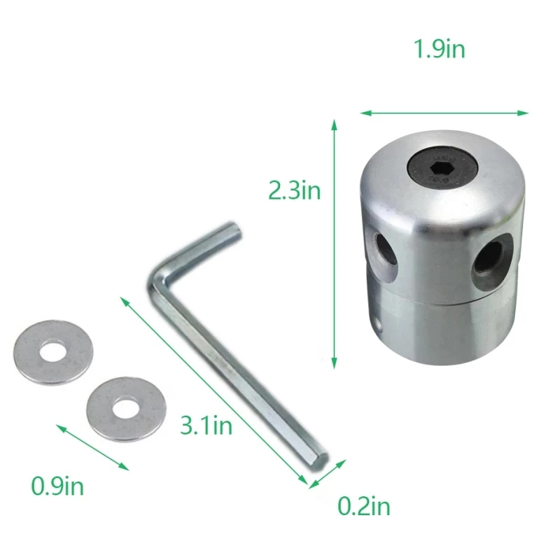 Nhôm Cỏ Đầu Tông Đơ Có 4 Dòng Bàn Chải Cắt Đầu Máy Cắt Cỏ Phụ Kiện Đường Cắt Đầu Cho Strimmer Thay Thế