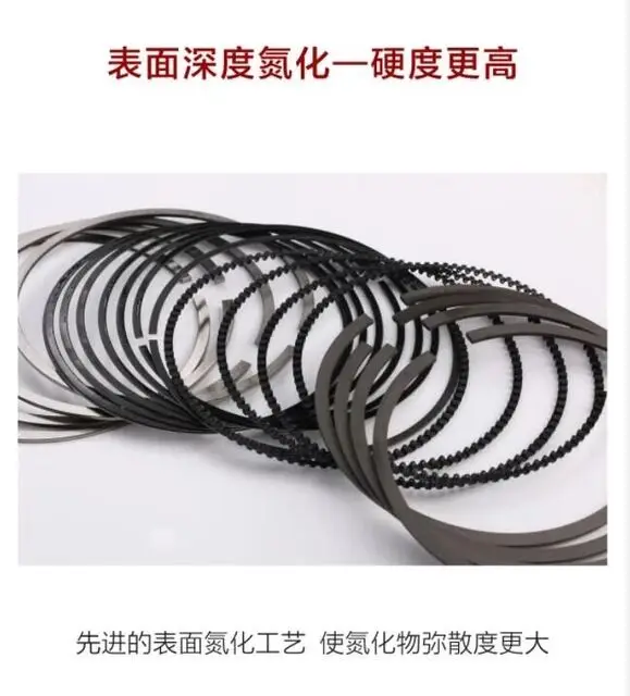 Engine piston with piston ring and pin for SAIC ROEWE350 550 750 MG5 MG6 MG7 1.8/1.8T 1.3 1.5 1.4