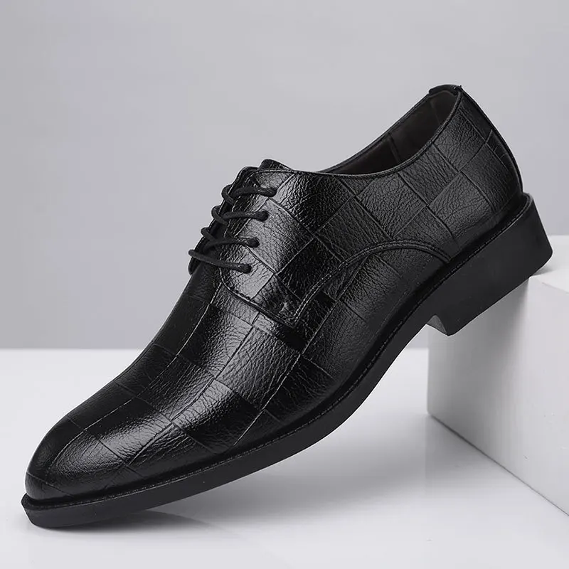 

New Arrival Mens Business Shoes Brand Male Footwear Comfortable Men Casual Shoes Plus Size 45 KA3790