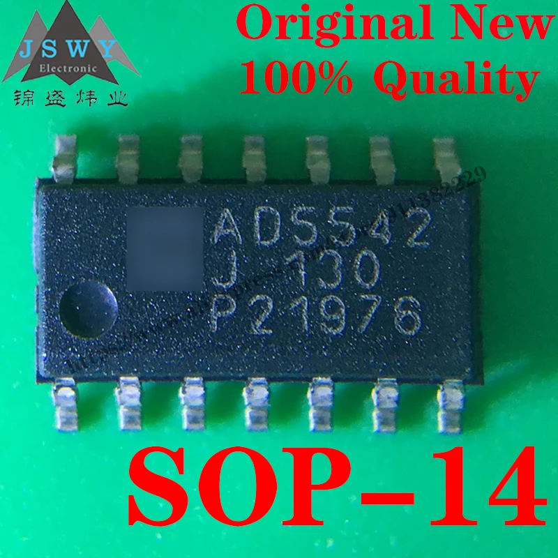 5~10 PCS AD5542JRZ SOP-14 Semiconductor Digital to Analog Converter-DAC IC Chip with for module arduino Free Shipping AD5542JRZ