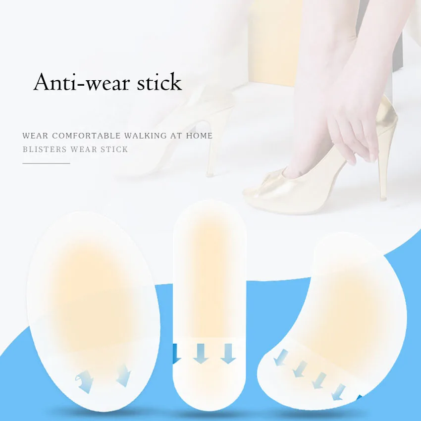 1 Máy Tính Chống Nước Vô Hình Gót Dán Móng Chân Chăm Sóc Bàn Chân Gót Vỉ Miếng Dán Chịu Mài Mòn Giày Chân Miếng Dán