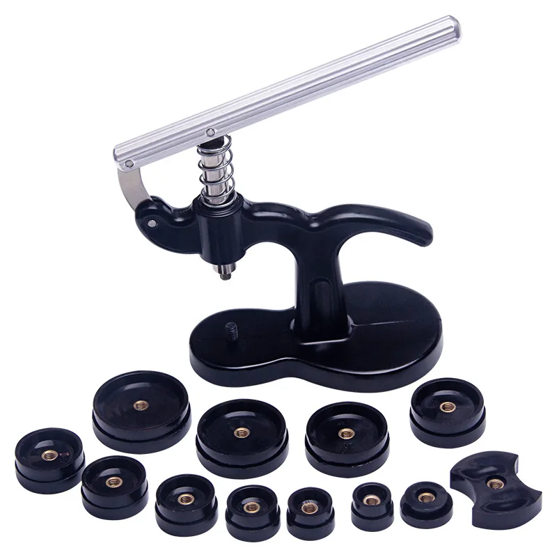 Watch Case Press Tool Watch Fitting Dies Back Cover Remover Closer Pressing Machine Watch Cover Capper Presser Repair Kit Tools