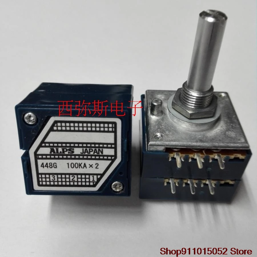 Original Japan ALPS27 type double the volume potentiometer A10K A20K A50K A100K A250K 25 s