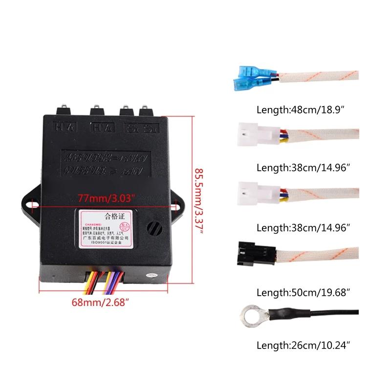 Gas Oven Pulse Ignition Controller for Burner and Oven Gas Stove Accessories Automatic Gas Lighting Control Durable