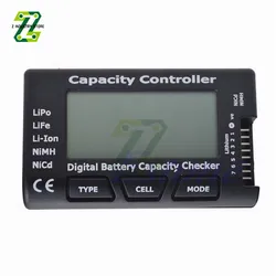 Digital Battery Capacity Detector 1-7S LCD Checker Tester Voltage Controller LiPo LiFe Li-ion for RC Car