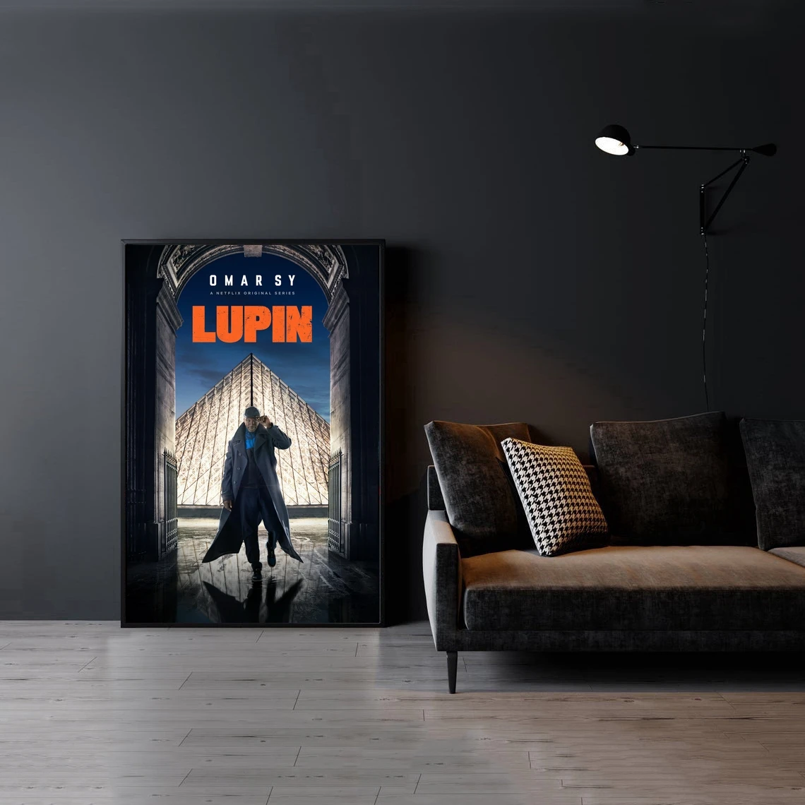 Lupin Movie Poster Canvas Print Home Wall Painting Decoration (No Frame)