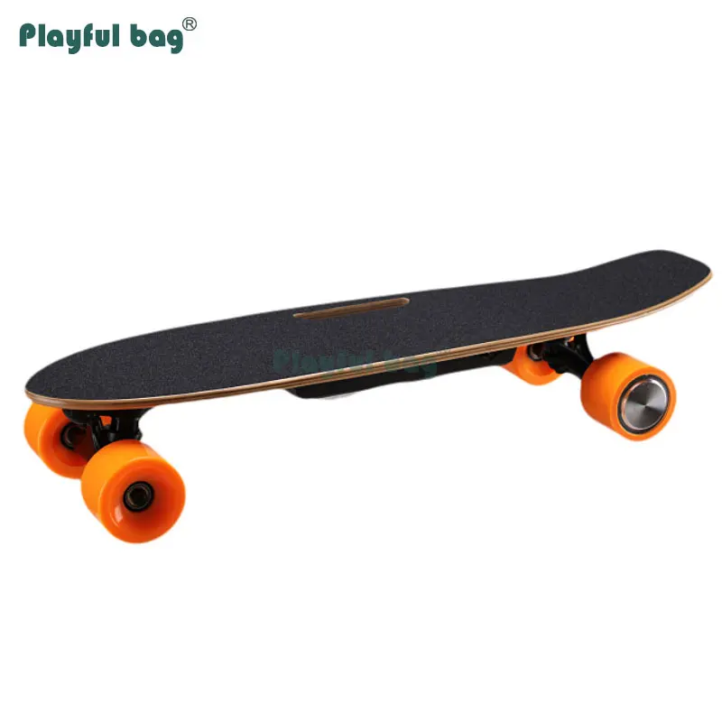 Borsa giocosa skateboard elettrico a quattro ruote tavola in acero professionale per giocattoli sportivi da strada per adulti skateboard 68cm * 19cm