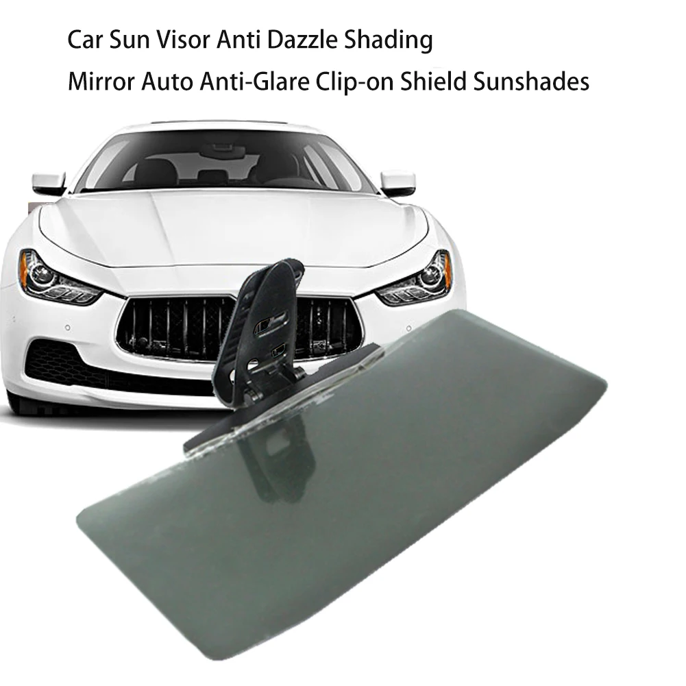 Auto Anti-Glare Car Sun Visor Sun Visor Anti-dazzling Goggles Sunshades Clip-on Driving Vehicle Shield Mirror Clip-on Shield