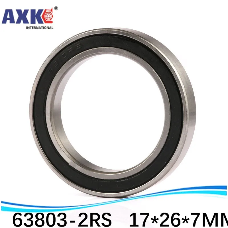 

Shipping Excavator bearing 6803W7 63803ZZ 63803-2RS 17*26*7 17X26X7mm Double Shielded Deep Ball Bearings Large breadth